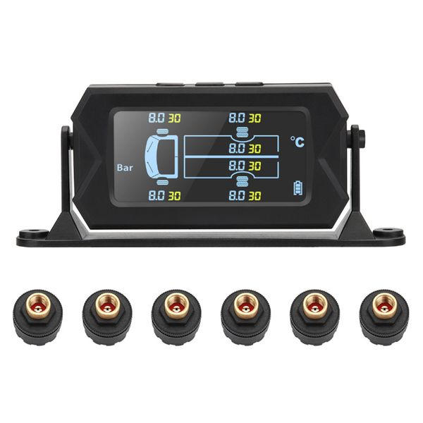 wireless solar tpms 6 sensors rv caravan accessories truck tire pressure monitoring system digital lcd trailer heavy duty alarm
wireless solar tpms 6 sensors rv caravan accessories truck tire pressure monitoring system digital lcd trailer heavy duty alarm