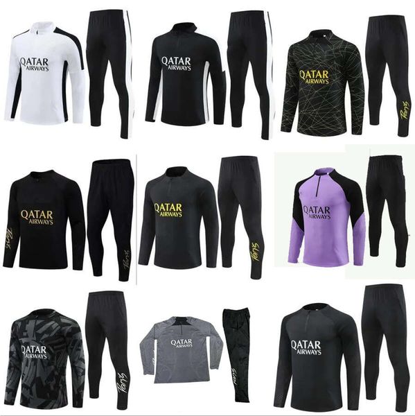 kid tracksuit paris tracksuits training chandal 22 23 24 mbappe kit survetement foot tuta jacket retro futbol soccer football men boy girl a, Black
kid tracksuit paris tracksuits training chandal 22 23 24 mbappe kit survetement foot tuta jacket retro futbol soccer football men boy girl a, Black
