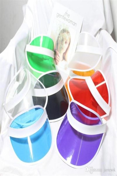 sun visor sunvisor party hat clear plastic cap transparent pvc sun hats sunscreen hat tennis beach elastic hats bd00419056074, Blue;gray
sun visor sunvisor party hat clear plastic cap transparent pvc sun hats sunscreen hat tennis beach elastic hats bd00419056074, Blue;gray
