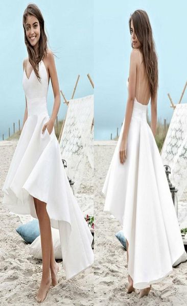 women039s satin spaghetti strap hilow wedding party dress elegant satin beach wedding dresses hilow white party gowns8133211
women039s satin spaghetti strap hilow wedding party dress elegant satin beach wedding dresses hilow white party gowns8133211