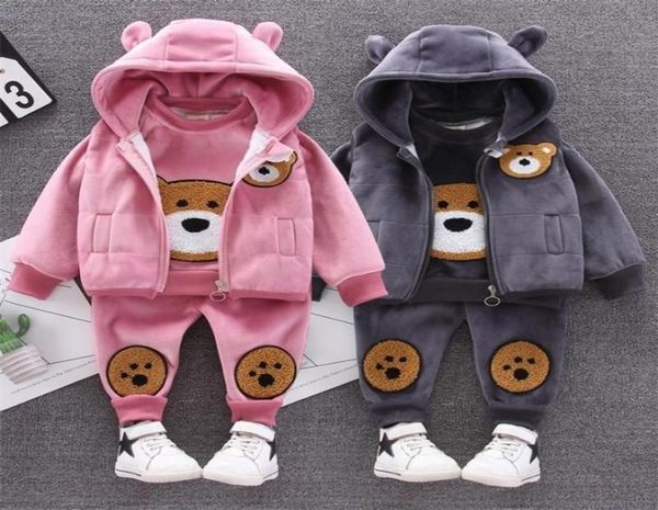baby clothes winter thick warm suit cartoon bear hooded sweater baby boy baby girl fleece children gold velvet threepiece suit lj4038864, White
baby clothes winter thick warm suit cartoon bear hooded sweater baby boy baby girl fleece children gold velvet threepiece suit lj4038864, White