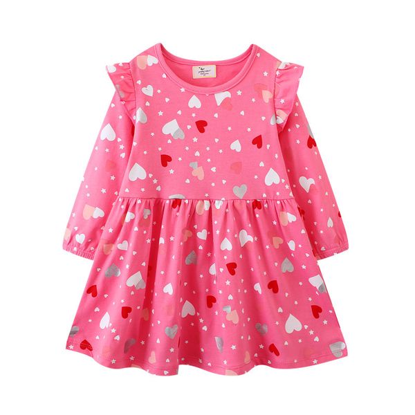 girl's dresses jumping meters arrival hearts print princess girls dresses selling children's clothing autumn spring long sleeve fr, Red;yellow
girl's dresses jumping meters arrival hearts print princess girls dresses selling children's clothing autumn spring long sleeve fr, Red;yellow