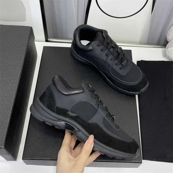 channel shoes 7a designer running shoes fashion channel sneakers women luxury lace-up sports shoe casual trainers classic sneaker woman ccit, Black
channel shoes 7a designer running shoes fashion channel sneakers women luxury lace-up sports shoe casual trainers classic sneaker woman ccit, Black