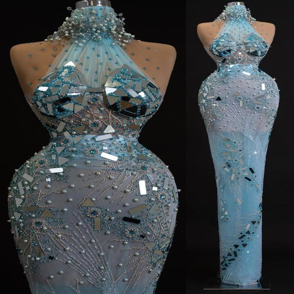 2023 may aso ebi sheath crystals prom dress sky blue sequined lace evening formal party second reception birthday engagement gowns dress rob, Black
2023 may aso ebi sheath crystals prom dress sky blue sequined lace evening formal party second reception birthday engagement gowns dress rob, Black