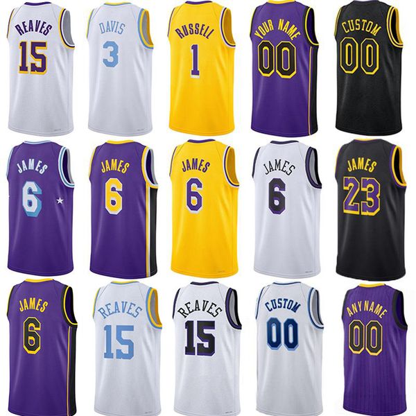 6 james custom basketball jerseys lakerr anthony 3 davis angelo russell austin reaves malik beasley mo bamba vanderbilt city lonnie walker s, Black
6 james custom basketball jerseys lakerr anthony 3 davis angelo russell austin reaves malik beasley mo bamba vanderbilt city lonnie walker s, Black