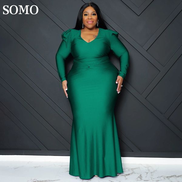 plus size dresses solid color elegant evening dress long sleeve size women clothing v neck autumn maxi wholesale drop 230518, Black
plus size dresses solid color elegant evening dress long sleeve size women clothing v neck autumn maxi wholesale drop 230518, Black