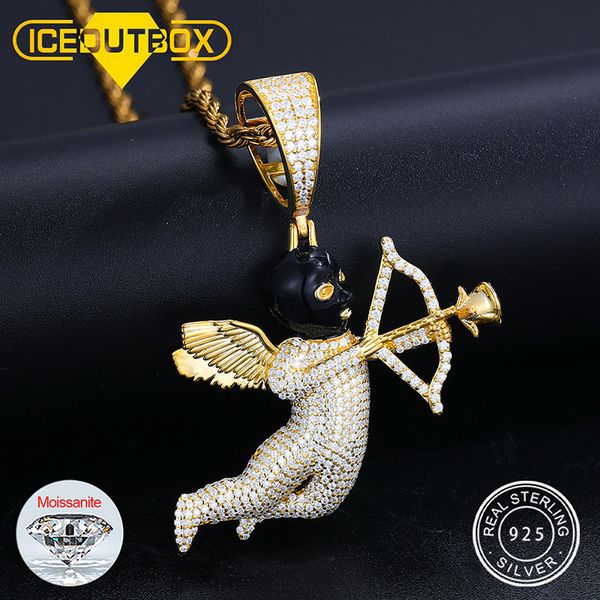 pendant necklaces d vvs angel cupid with black masked of eros 925 sterling silver iced out men hip hop jewelry gifts 230519
pendant necklaces d vvs angel cupid with black masked of eros 925 sterling silver iced out men hip hop jewelry gifts 230519