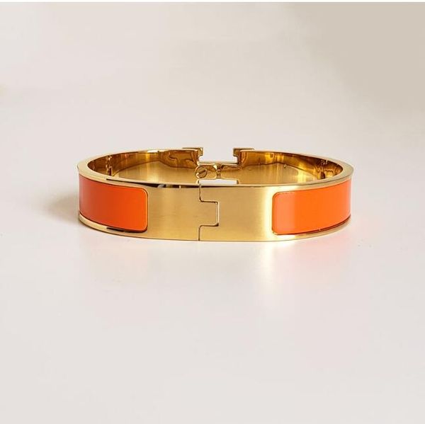 classic h bracelet gold bangle for men enamel bracelet men women cuff bracelet lover's bracelet 12mm wide with gift bag with box, Silver
classic h bracelet gold bangle for men enamel bracelet men women cuff bracelet lover's bracelet 12mm wide with gift bag with box, Silver