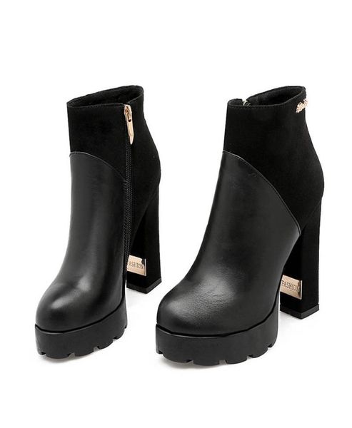 new arrival fashion shoes woman round toe platform boots pusuede solid color wedding shoes high heels boots8219943, Black
new arrival fashion shoes woman round toe platform boots pusuede solid color wedding shoes high heels boots8219943, Black