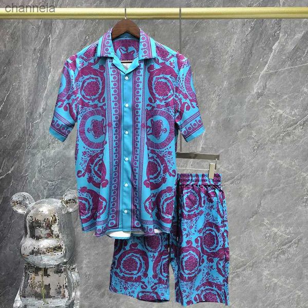 men's tracksuits summer casual short sleeve set button down shirt vintage hawaiian shirt hip hop art pattern printed print beach shirt+, Gray
men's tracksuits summer casual short sleeve set button down shirt vintage hawaiian shirt hip hop art pattern printed print beach shirt+, Gray