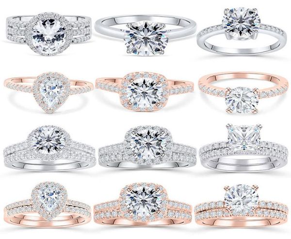 925 sterling silver wedding ring sets cubic zirconia rings women engagement wedding rings jewellry3401268, Slivery;golden
925 sterling silver wedding ring sets cubic zirconia rings women engagement wedding rings jewellry3401268, Slivery;golden