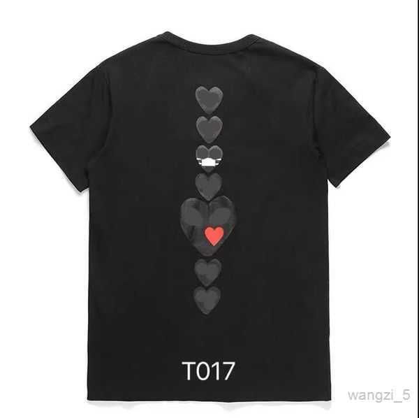 cdg fashion mens play t shirt designer red heart commes casual women shirts des badge garcons high quanlity tshirts cotton embroidery 8 y90h, White;black
cdg fashion mens play t shirt designer red heart commes casual women shirts des badge garcons high quanlity tshirts cotton embroidery 8 y90h, White;black