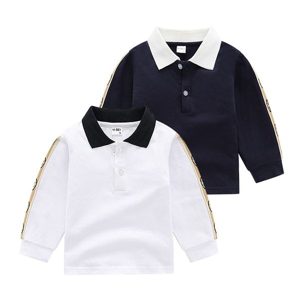 baby boys turn-down collar t-shirts autumn kids long sleeve t-shirt gentleman style children cotton casual tees boy shirts child clothes, White;black
baby boys turn-down collar t-shirts autumn kids long sleeve t-shirt gentleman style children cotton casual tees boy shirts child clothes, White;black