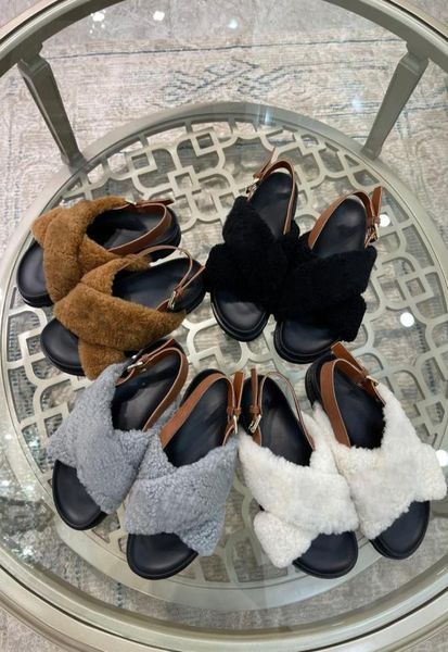 sheep curly flat sandals with gold and copper buttons in leather highend luxury size 35418961989, Black
sheep curly flat sandals with gold and copper buttons in leather highend luxury size 35418961989, Black