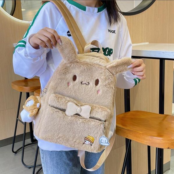kawaii cinnamoroll plush backpack girl student cute soft accessories zipper bag girls birthday gift
kawaii cinnamoroll plush backpack girl student cute soft accessories zipper bag girls birthday gift