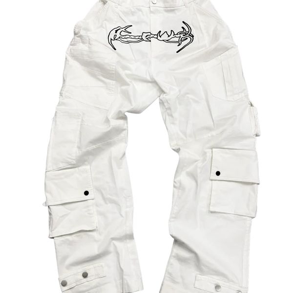 women s pants s y2k celana kargo harajuku retro multi saku overall 2023 baru hip hop batu pinggang tinggi longgar lurus olahraga streetwear, Black;white
women s pants s y2k celana kargo harajuku retro multi saku overall 2023 baru hip hop batu pinggang tinggi longgar lurus olahraga streetwear, Black;white