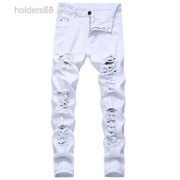 mens white black distressed holes skinny jeans full length denim pants street style trousers wholesale, Blue
mens white black distressed holes skinny jeans full length denim pants street style trousers wholesale, Blue