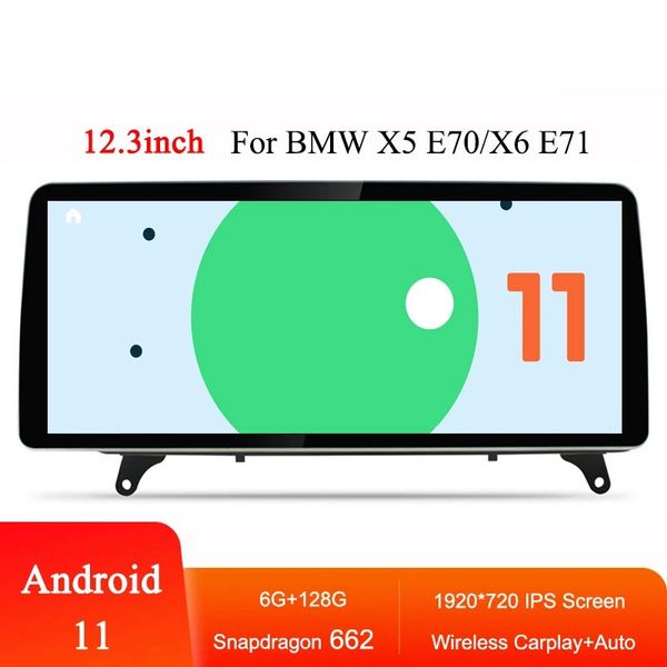 12.3inch car android radio carplay for bmw x5 x6 e70 e71 e72 car audio player multimedia screen navigation gps head unit
12.3inch car android radio carplay for bmw x5 x6 e70 e71 e72 car audio player multimedia screen navigation gps head unit