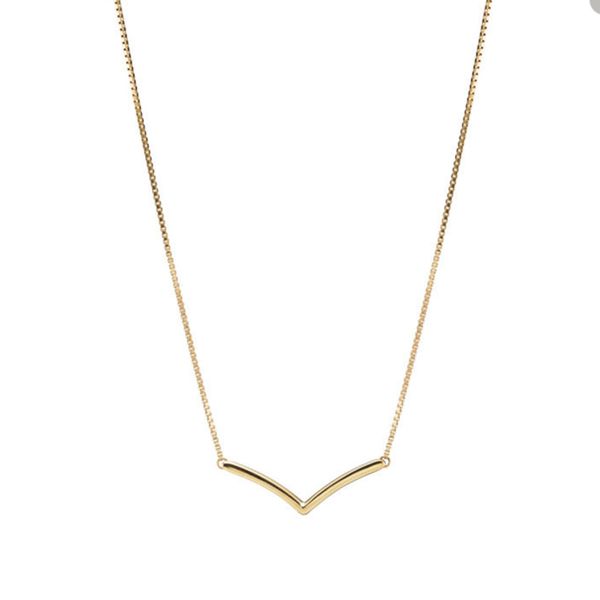 golden polished wishbone necklace for pandora 925 sterling silver wedding necklaces designer jewelry for women girlfriend gift chain necklac
golden polished wishbone necklace for pandora 925 sterling silver wedding necklaces designer jewelry for women girlfriend gift chain necklac