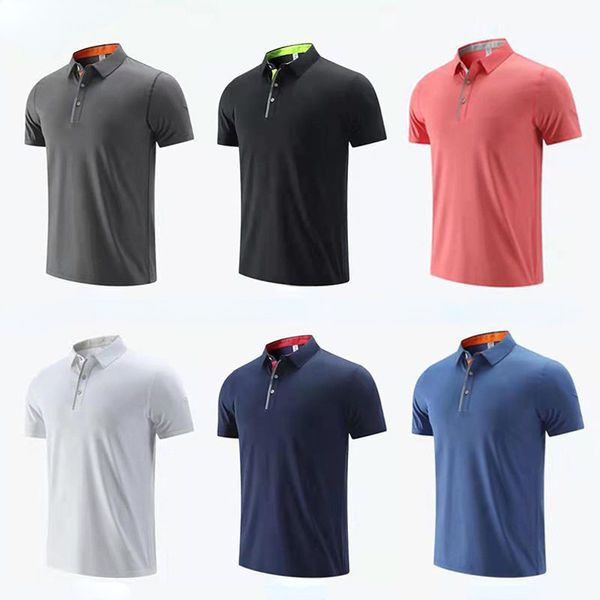 lu outdoor men's polo shirt mens quick dry sweat-wicking short male short sleeve high quantity lu yoga outfit
lu outdoor men's polo shirt mens quick dry sweat-wicking short male short sleeve high quantity lu yoga outfit