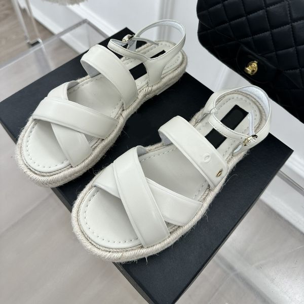 interlocking c dad sandals real leather brands logo platform sandal paseo flat mules women's strap slingbacks straw espadrilles summer, Black
interlocking c dad sandals real leather brands logo platform sandal paseo flat mules women's strap slingbacks straw espadrilles summer, Black