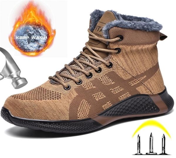 boots safety work men winter indestructible shoes steel toe antismash sneakers warm fur 2210191834758, Black
boots safety work men winter indestructible shoes steel toe antismash sneakers warm fur 2210191834758, Black