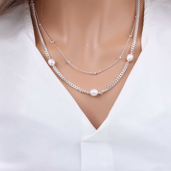 jewelry pendant necklace necklace collarbone chain fashionable jewelry versatile pearl imitation accessories simple neck, Black
jewelry pendant necklace necklace collarbone chain fashionable jewelry versatile pearl imitation accessories simple neck, Black