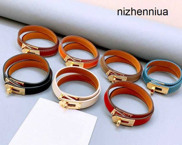 designer women bangle bracelet leather rivets fashion h gold and silver buckle punk style narrow double ring couple same men gift 50my, Black
designer women bangle bracelet leather rivets fashion h gold and silver buckle punk style narrow double ring couple same men gift 50my, Black