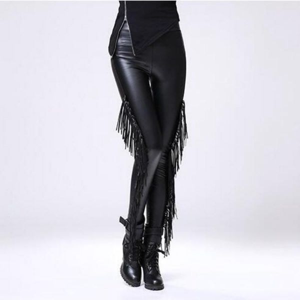 leggings gothic leggins legging gothique punk rock tassel fringe steampunk ladies warm leggings velvet leggings with fur inside, Black
leggings gothic leggins legging gothique punk rock tassel fringe steampunk ladies warm leggings velvet leggings with fur inside, Black