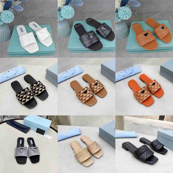 slippers designer womens slippers square toe flat sandals summer leather slides crystals woman mules seaside embroidery knitted flipflops pa, Black
slippers designer womens slippers square toe flat sandals summer leather slides crystals woman mules seaside embroidery knitted flipflops pa, Black
