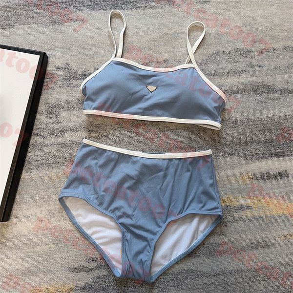 triangle badge bikini blue strap swimwear for women high waist swimsuit set new womens bathing suit
triangle badge bikini blue strap swimwear for women high waist swimsuit set new womens bathing suit