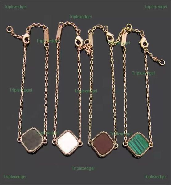 classic fashion 4four leaf clover single flower pendant charm bracelets chain 18k gold agate shell motherofpearl for women girl3329460, Golden;silver
classic fashion 4four leaf clover single flower pendant charm bracelets chain 18k gold agate shell motherofpearl for women girl3329460, Golden;silver