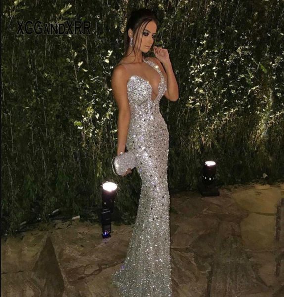 luxury mermaid prom dress 2020 long evening gowns scoop sparkling beaded crystal illusion neck birthday party wear dubai4498963, Black
luxury mermaid prom dress 2020 long evening gowns scoop sparkling beaded crystal illusion neck birthday party wear dubai4498963, Black