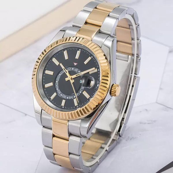 watches mens watch luxeury automatic mechanical watches full stainless steel swim wristwatches sapphire luminous calendar watch, Slivery;brown
watches mens watch luxeury automatic mechanical watches full stainless steel swim wristwatches sapphire luminous calendar watch, Slivery;brown
