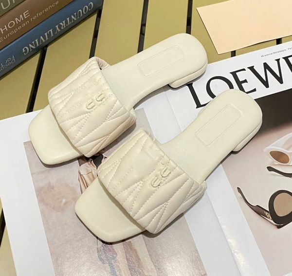 new womens casual shoes 2023 miu designers slippers sandals fashion brand slides summer genuine leather loafers beach womens slipper, Black
new womens casual shoes 2023 miu designers slippers sandals fashion brand slides summer genuine leather loafers beach womens slipper, Black