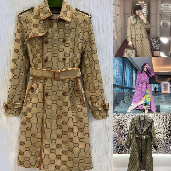 luxury womens designer trench coats women windbreaker body letters print jacket loose belt coat female casual long trenchs coat b232, Tan;black
luxury womens designer trench coats women windbreaker body letters print jacket loose belt coat female casual long trenchs coat b232, Tan;black