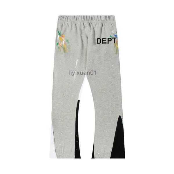 men's pants galleries dept designer sweatpants sports 7216b painted flare sweat pant fashion brand splicing hand-painted printed high k, Black
men's pants galleries dept designer sweatpants sports 7216b painted flare sweat pant fashion brand splicing hand-painted printed high k, Black