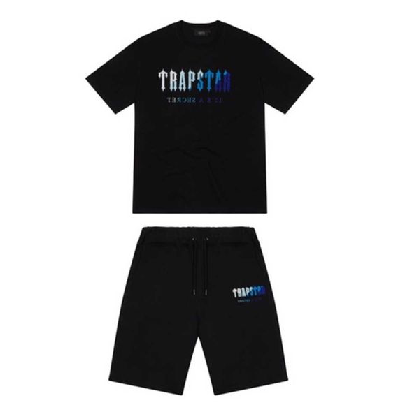 men's summer trapstar t shirt short sleeve shorts shooter suit london street fashion cotton comfort couple motion 8ess, White;black
men's summer trapstar t shirt short sleeve shorts shooter suit london street fashion cotton comfort couple motion 8ess, White;black