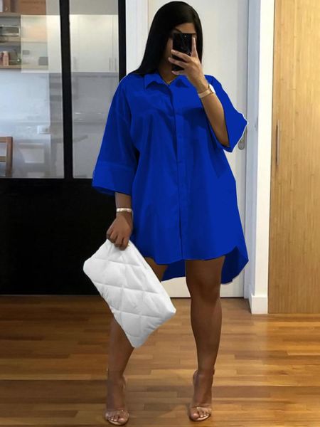 dresses shirt dresses for women 2023 half sleeve mini button up single breasted vestido feminino loose aline summer female casual 2023, Black;gray
dresses shirt dresses for women 2023 half sleeve mini button up single breasted vestido feminino loose aline summer female casual 2023, Black;gray