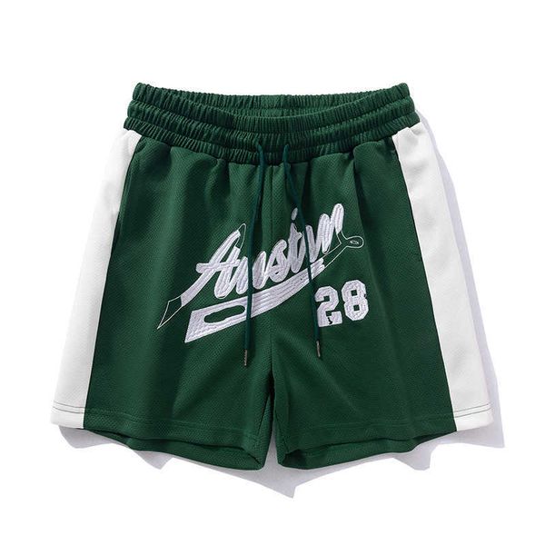 new american sports shorts men's hip hop fashion brand printed loose quarter pants sports loose casual shorts, White;black
new american sports shorts men's hip hop fashion brand printed loose quarter pants sports loose casual shorts, White;black