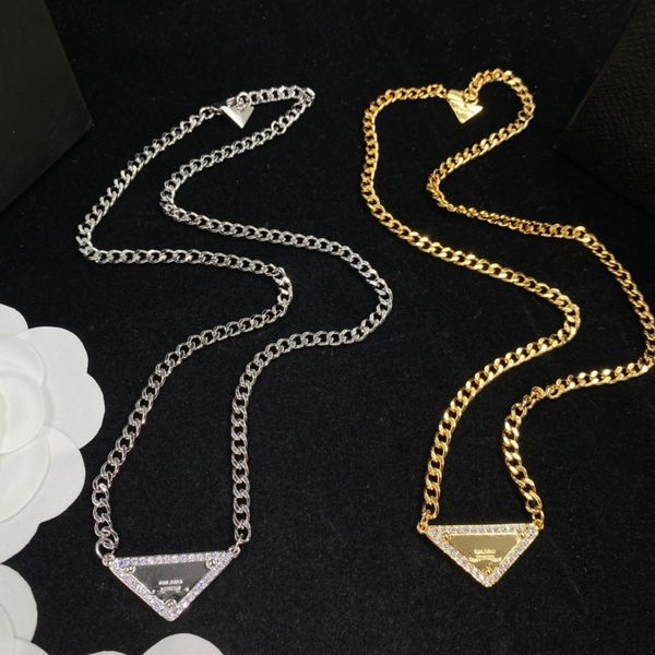 men's & women's diamond pendant necklace designer jewelry luxury necklaces inverted triangle fashion trendy personality clavicle c, Silver
men's & women's diamond pendant necklace designer jewelry luxury necklaces inverted triangle fashion trendy personality clavicle c, Silver