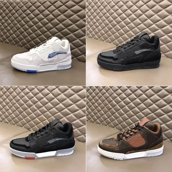 suede men casual shoes designers sneakers medium calfskin splicing trainers printing embossed grained platform shoe, Black
suede men casual shoes designers sneakers medium calfskin splicing trainers printing embossed grained platform shoe, Black