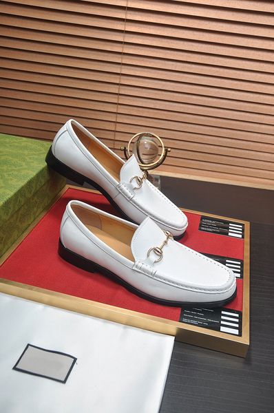 2023 new men dress shoes genuine leather formal business office oxfords slip on brand designer footwear flats size 38-45, Black
2023 new men dress shoes genuine leather formal business office oxfords slip on brand designer footwear flats size 38-45, Black