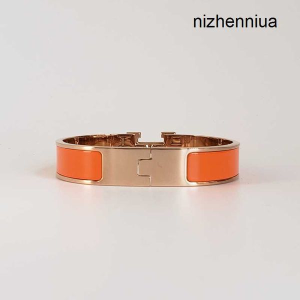 classic h letter bracelet steel bangle luxury brand 18k rose gold enamel bracelets women cuff 12mm wide with gift bag 210z, Black
classic h letter bracelet steel bangle luxury brand 18k rose gold enamel bracelets women cuff 12mm wide with gift bag 210z, Black