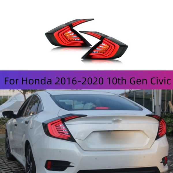 car rear lights for 20 16-20 20 10th gen civic taillight assembly led drl sequential turn signal brake lamp accessories
car rear lights for 20 16-20 20 10th gen civic taillight assembly led drl sequential turn signal brake lamp accessories
