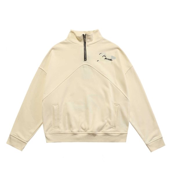 autumn winter standing collar half zipper embroidery splice sweater high street hip hop men's and women's loose casual coat fashio, Black
autumn winter standing collar half zipper embroidery splice sweater high street hip hop men's and women's loose casual coat fashio, Black