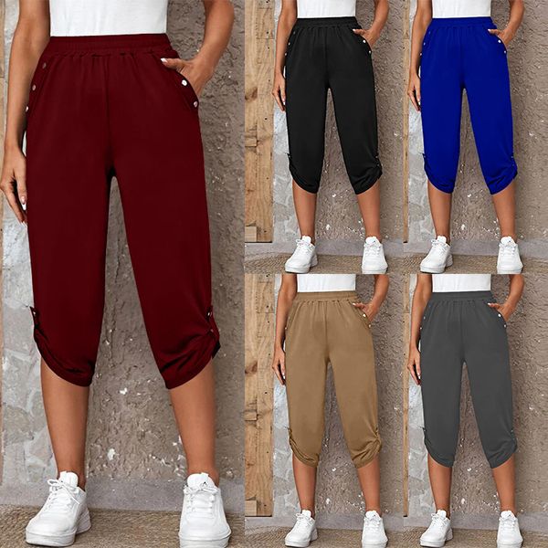2023 summer new style wish fashion casual seven-point elastic pants girl size s-3xl weight: s-195g-3xl-310g, Black;white
2023 summer new style wish fashion casual seven-point elastic pants girl size s-3xl weight: s-195g-3xl-310g, Black;white