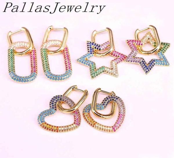 5pairs starovalheart dangle earrings for women rainbow cubic zirconia micro pave jewelry gold color 2107233770903, Golden;silver
5pairs starovalheart dangle earrings for women rainbow cubic zirconia micro pave jewelry gold color 2107233770903, Golden;silver