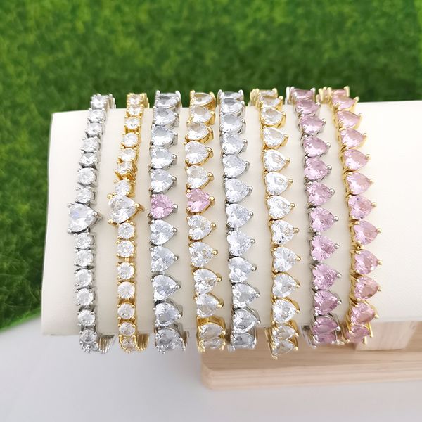 chain qmhje crystal stone heart love tennis bracelet for women wedding engagement gold silver color infinity luxury jewelry white cz 230519, Black
chain qmhje crystal stone heart love tennis bracelet for women wedding engagement gold silver color infinity luxury jewelry white cz 230519, Black