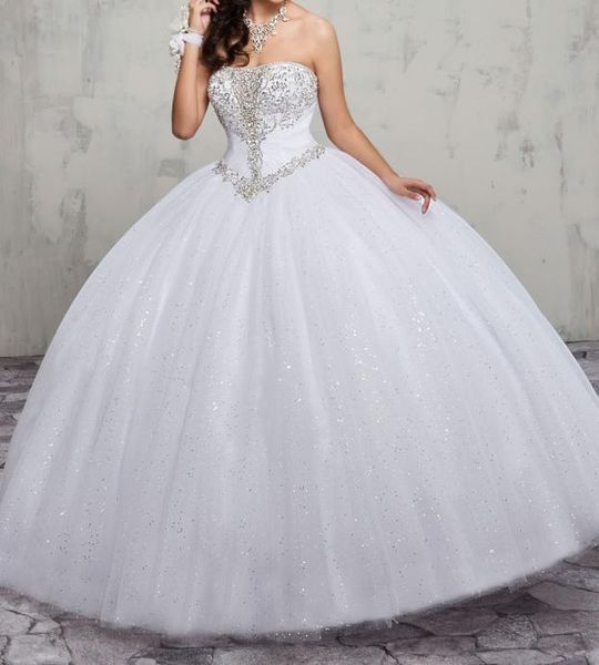 stunning white ball gown wedding dress pinklilac sparkling sequins beading laceup back sweep train bridal gowns plus size1237760
stunning white ball gown wedding dress pinklilac sparkling sequins beading laceup back sweep train bridal gowns plus size1237760